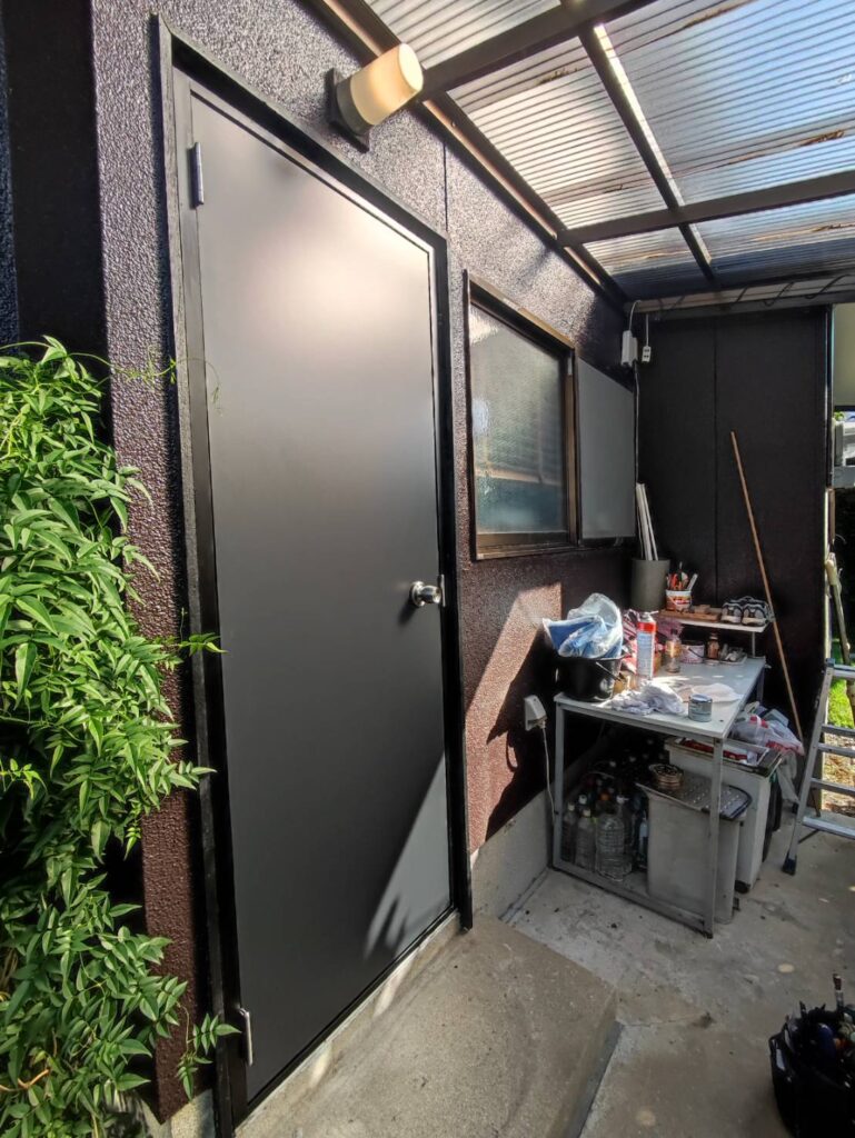 フラッシュドア交換 施工後