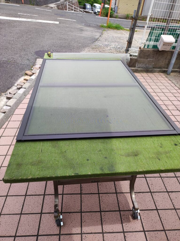 網戸張り替え